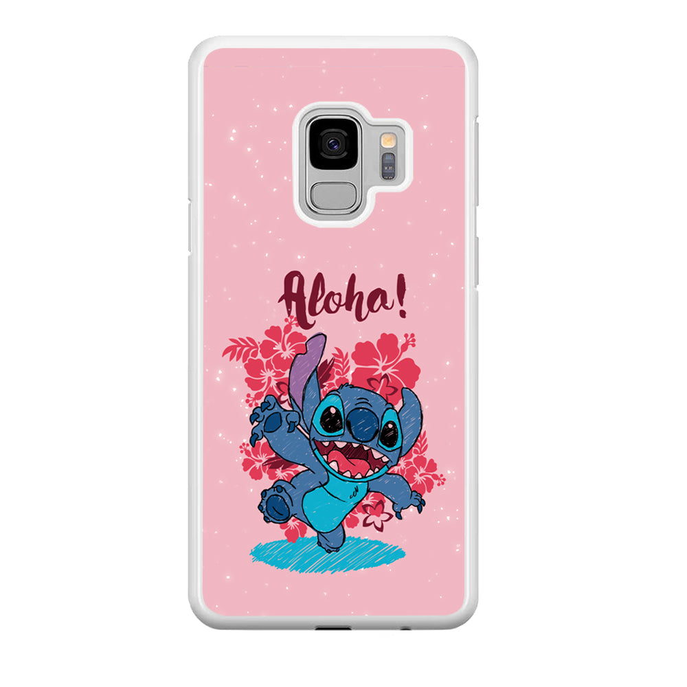Stitch Paint Art Samsung Galaxy S9 Case