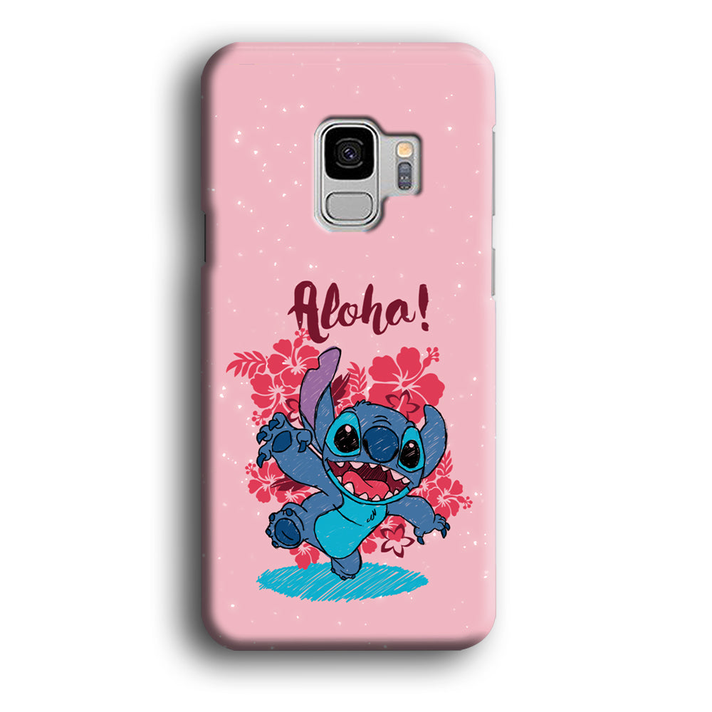 Stitch Paint Art Samsung Galaxy S9 Case