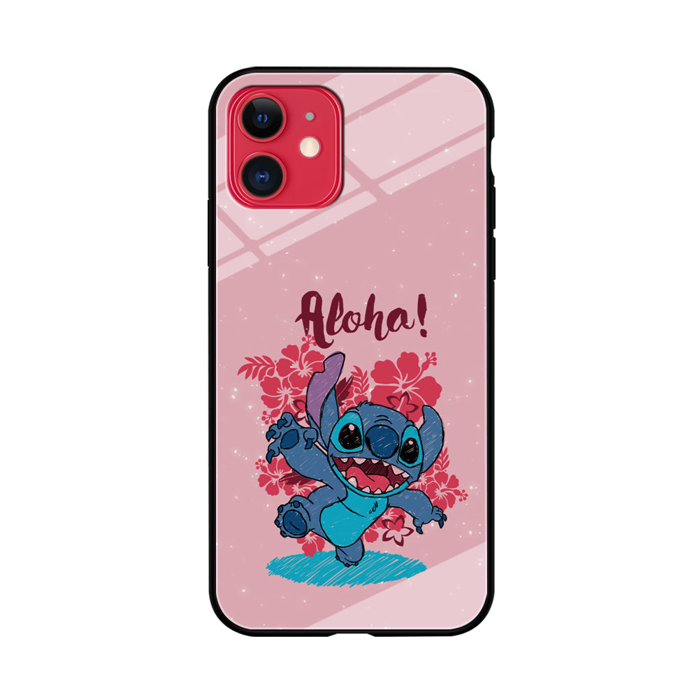 Stitch Paint Art iPhone 11 Case