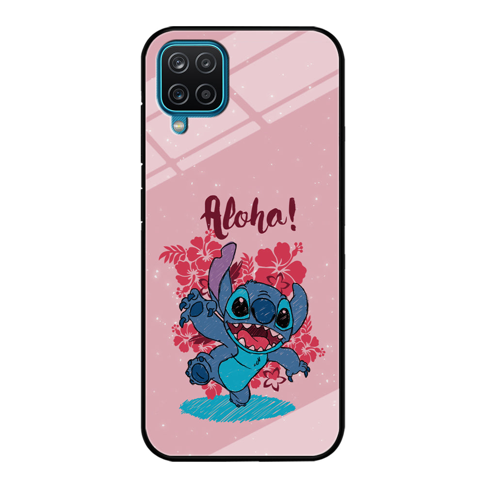 Stitch Paint Art Samsung Galaxy A12 Case