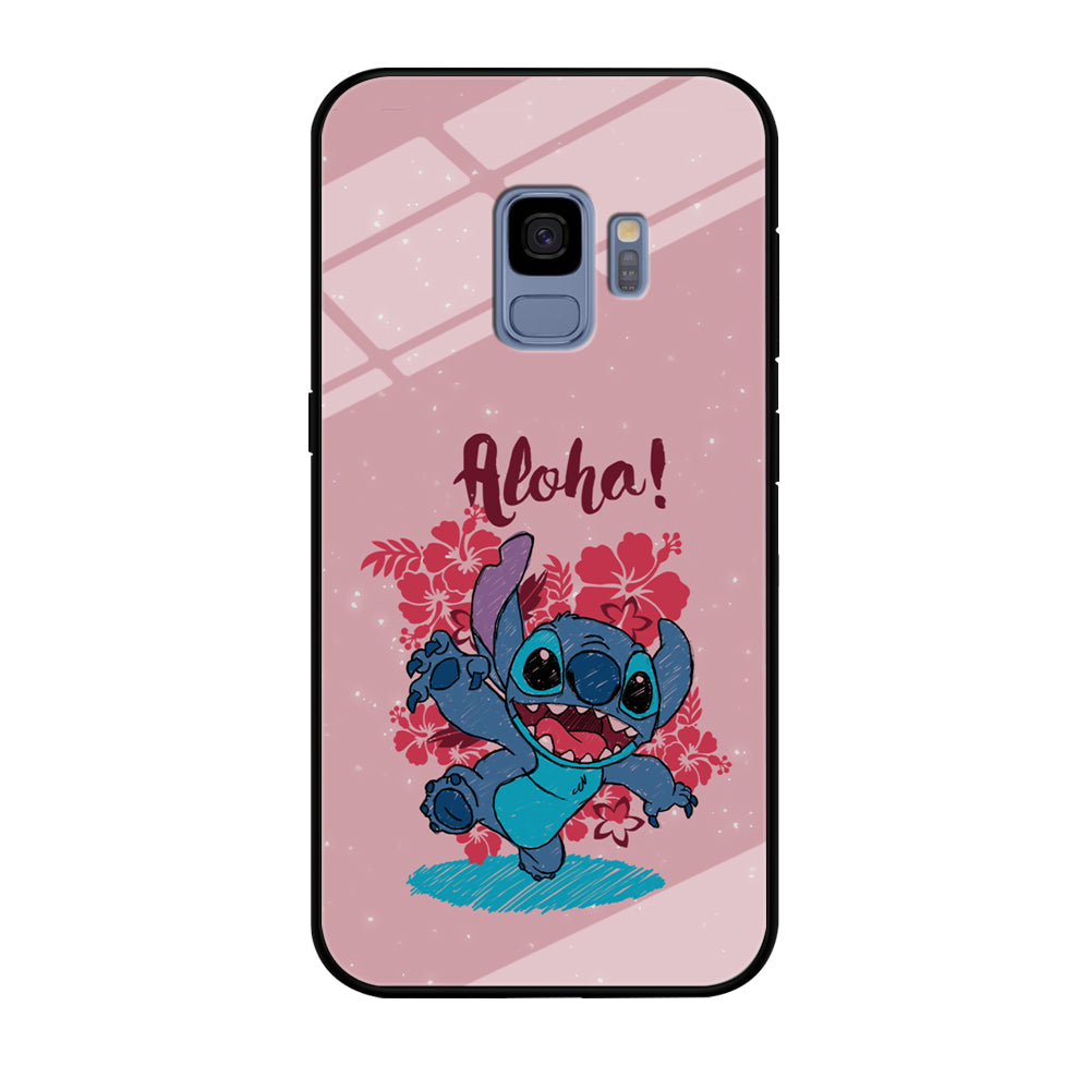 Stitch Paint Art Samsung Galaxy S9 Case