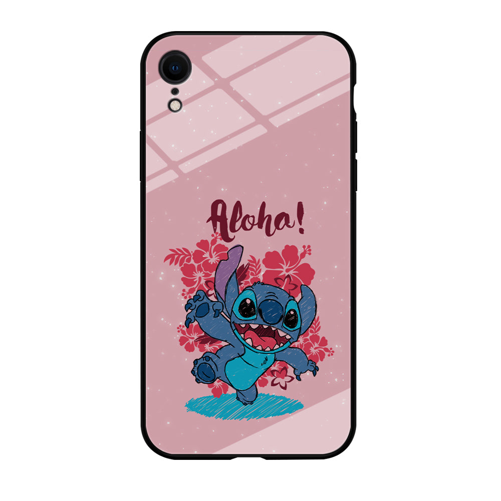 Stitch Paint Art iPhone XR Case