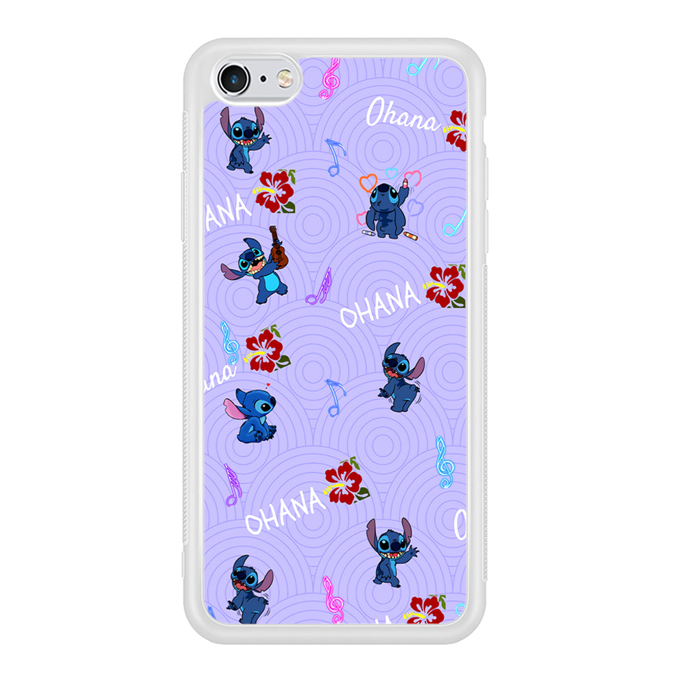 Stitch Patern Lovely Ohana iPhone 6 | 6s Case