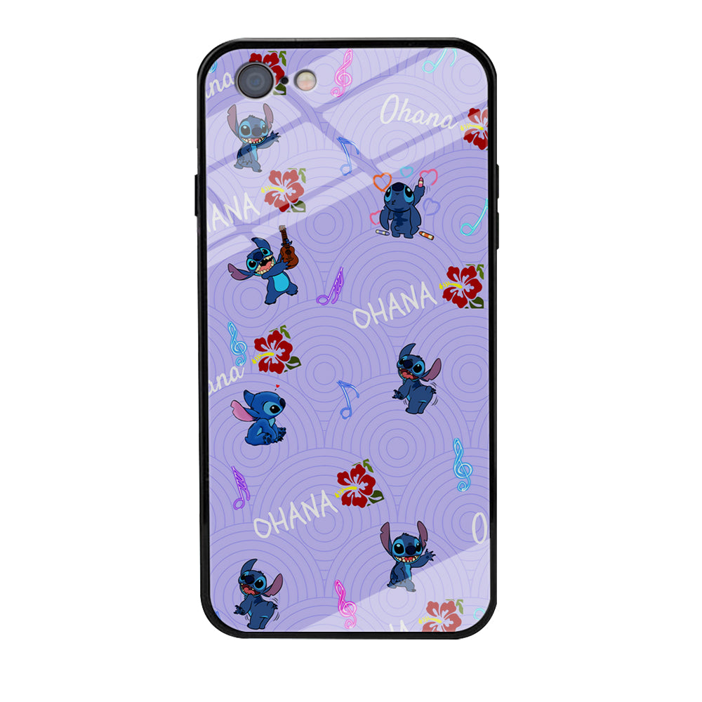 Stitch Patern Lovely Ohana iPhone 6 Plus | 6s Plus Case