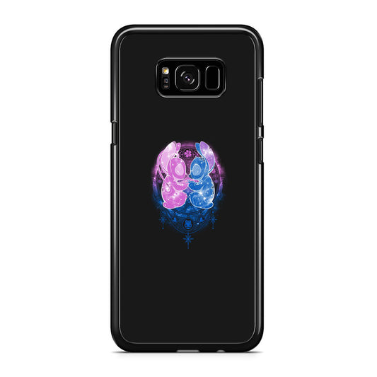 Stitch And Angel Yoga Style Samsung Galaxy S8 Case