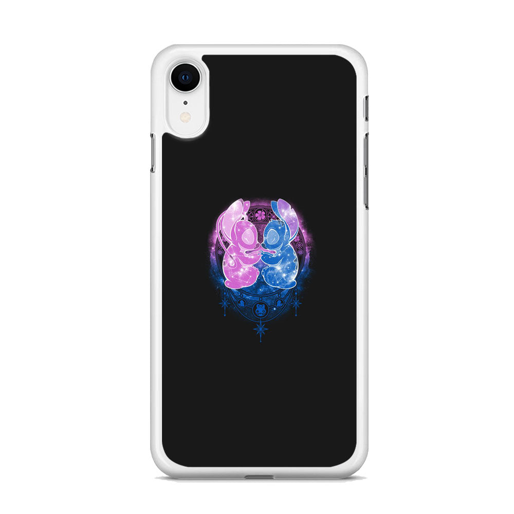 Stitch And Angel Yoga Style iPhone XR Case