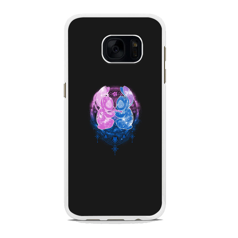 Stitch And Angel Yoga Style Samsung Galaxy S7 Edge Case
