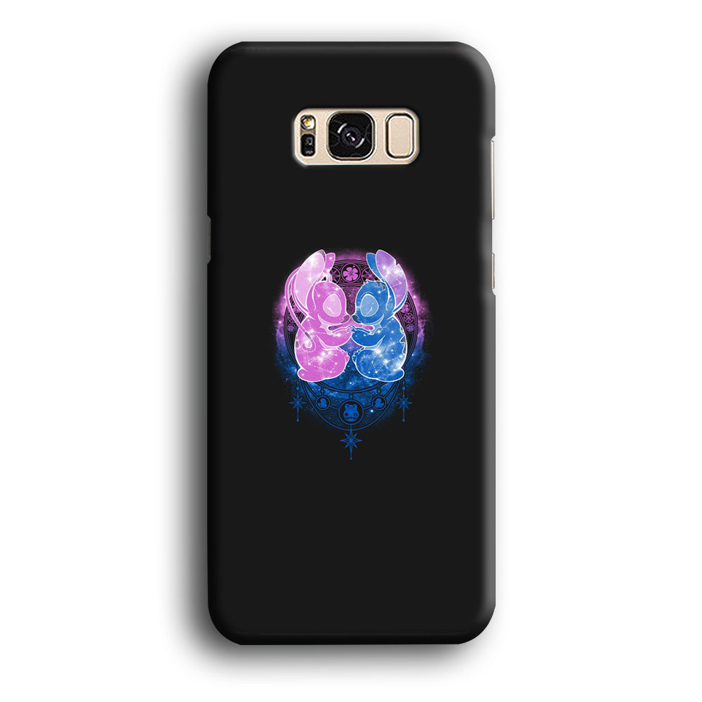 Stitch And Angel Yoga Style Samsung Galaxy S8 Case