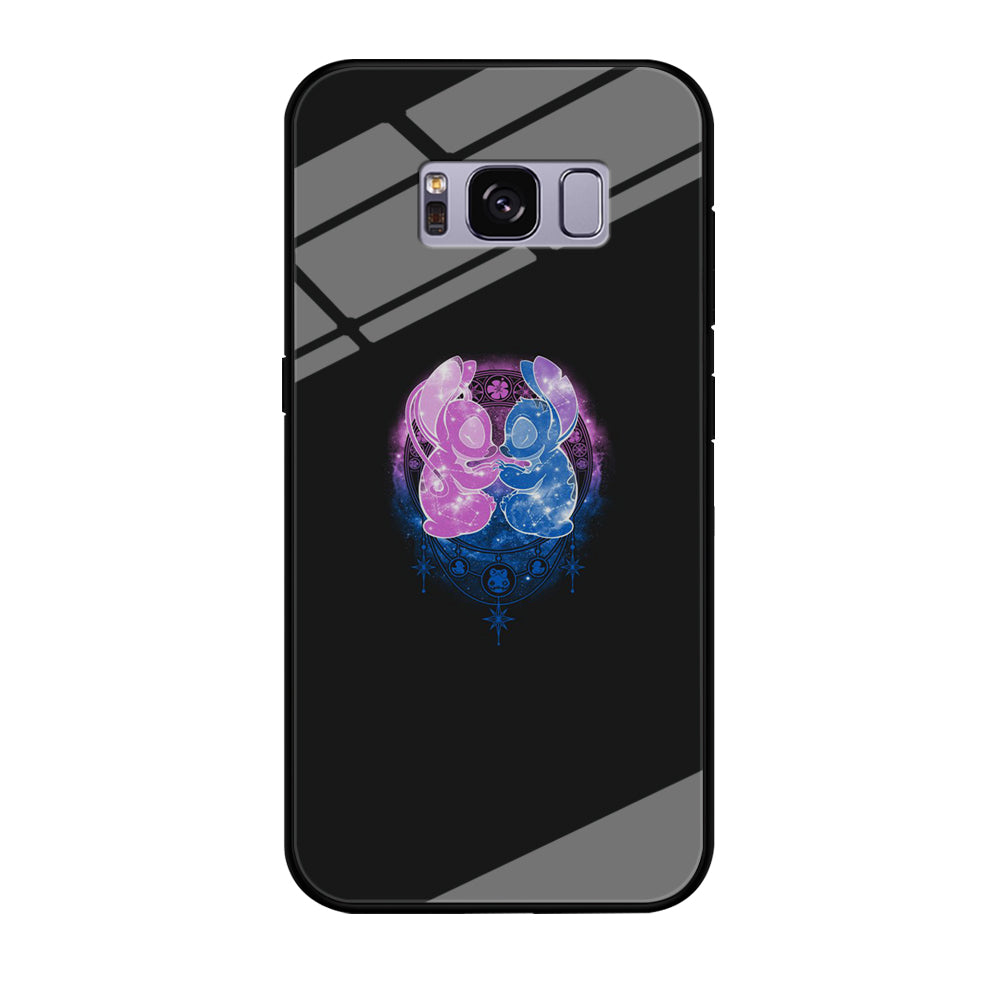 Stitch And Angel Yoga Style Samsung Galaxy S8 Plus Case