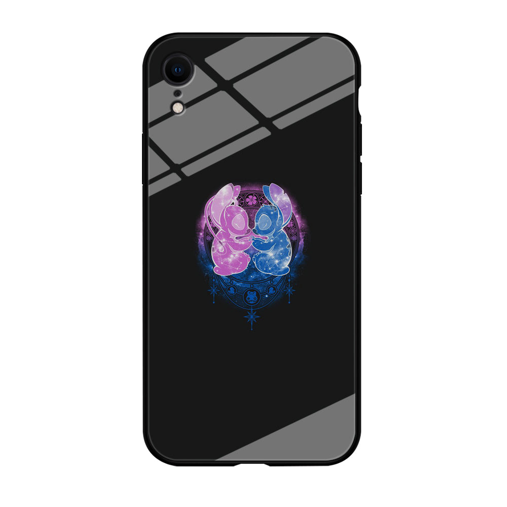 Stitch And Angel Yoga Style iPhone XR Case
