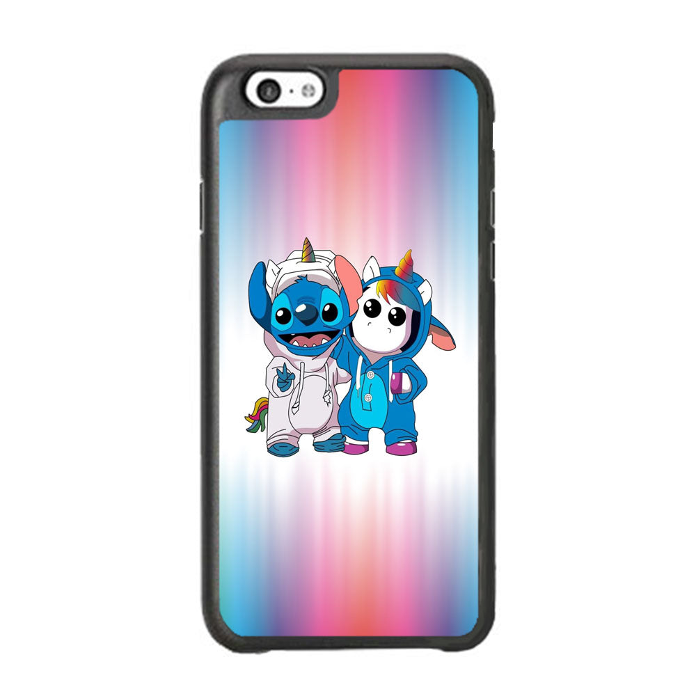 Stitch And Unicornio Soft Colour Gradation iPhone 6 Plus | 6s Plus Case - carneyforia