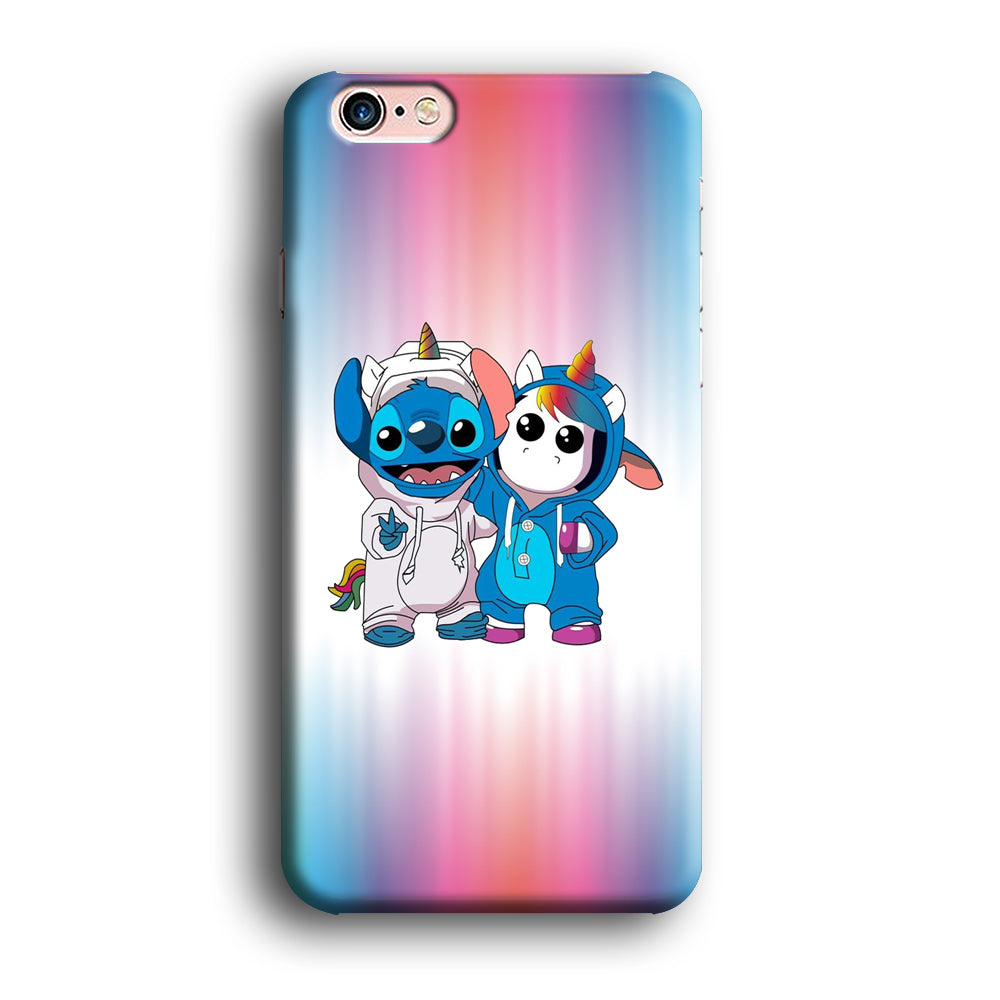 Stitch And Unicornio Soft Colour Gradation iPhone 6 Plus | 6s Plus Case - carneyforia