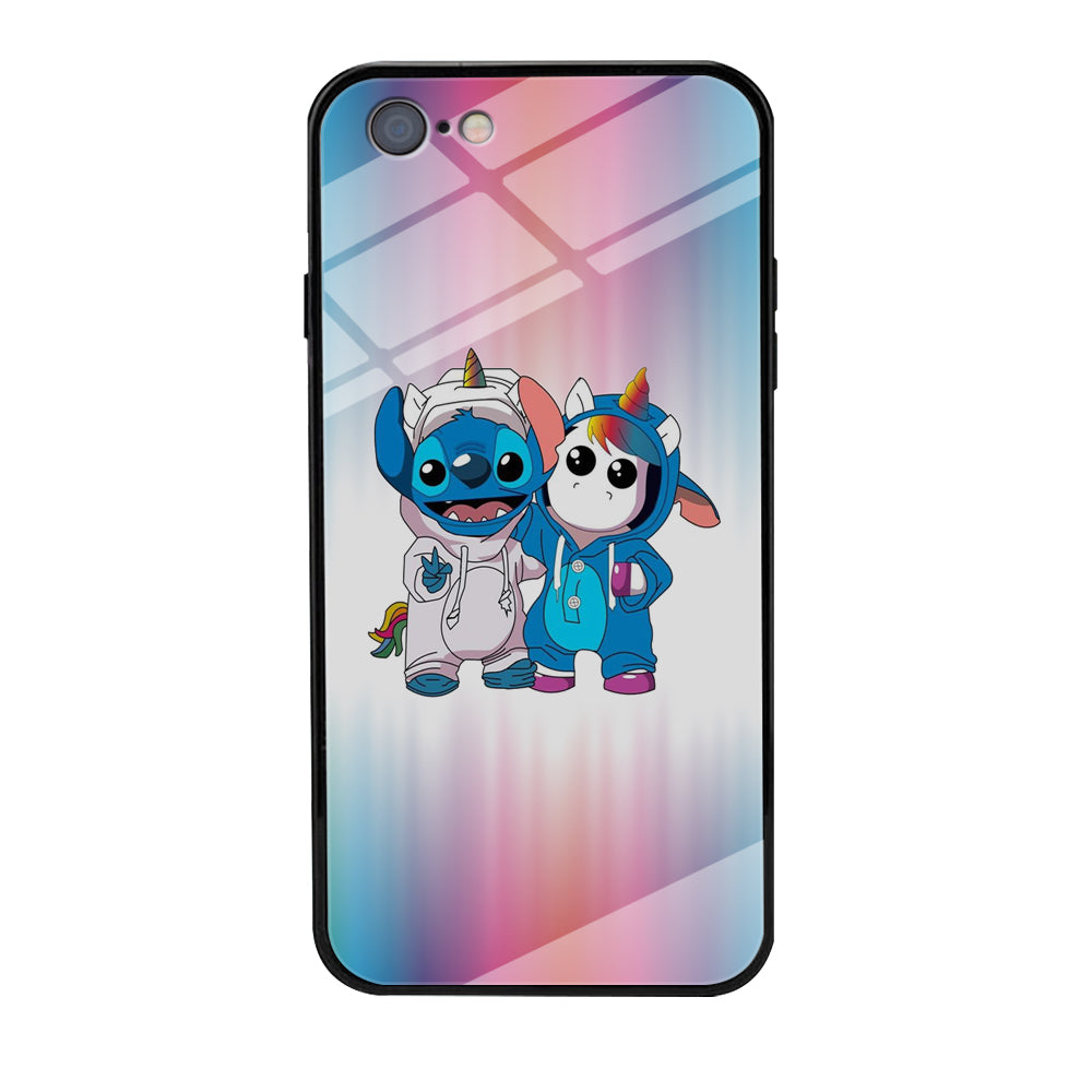 Stitch And Unicornio Soft Colour Gradation iPhone 6 Plus | 6s Plus Case - carneyforia