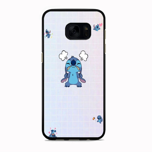 Stitch Angry Style Samsung Galaxy S7 Edge Case