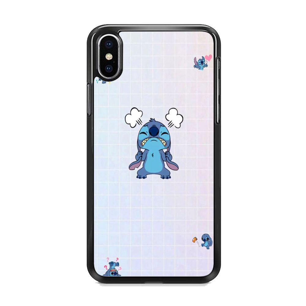 Stitch Angry Style iPhone XS MAX Case