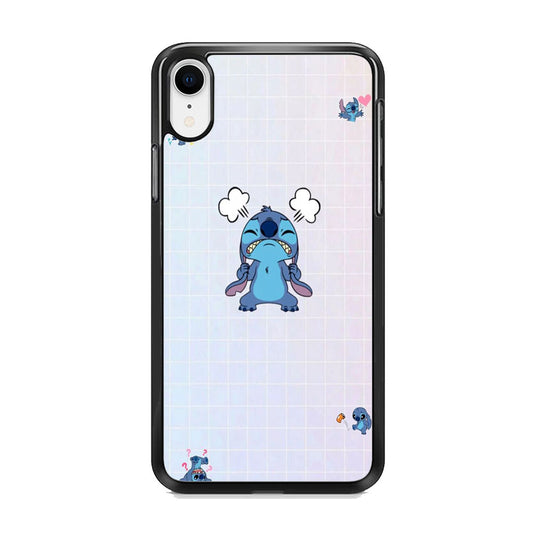 Stitch Angry Style iPhone XR Case