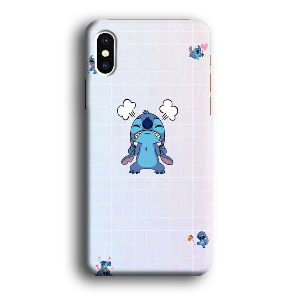Stitch Angry Style iPhone XS MAX Case