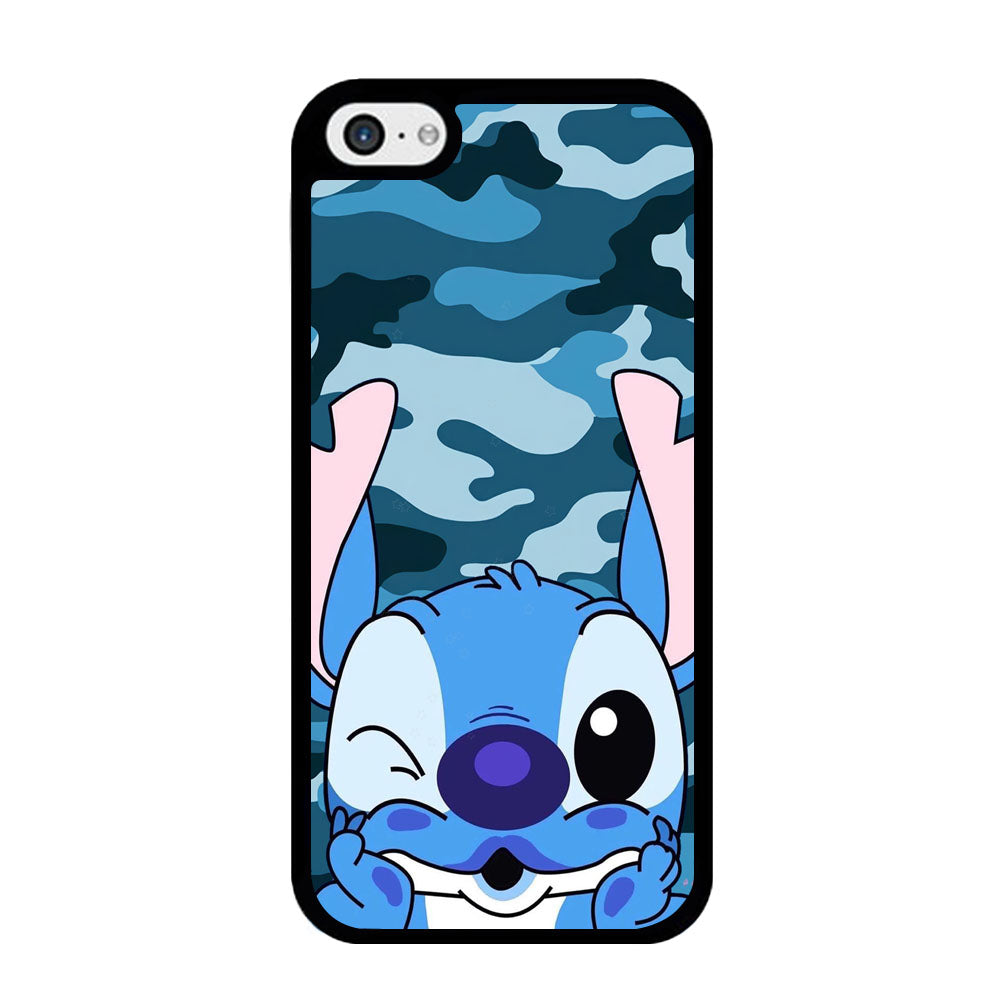 Stitch Blue in Camouflage iPhone 5 | 5s Case
