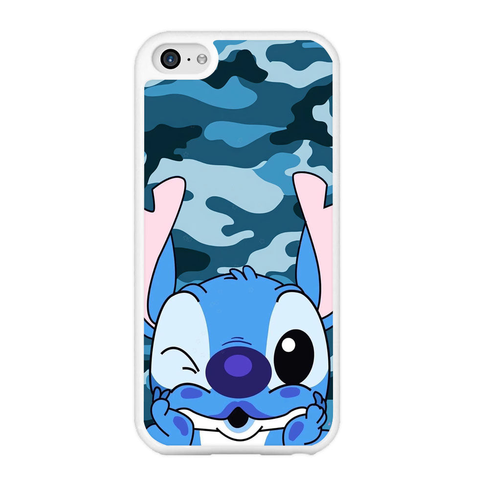 Stitch Blue in Camouflage iPhone 5 | 5s Case
