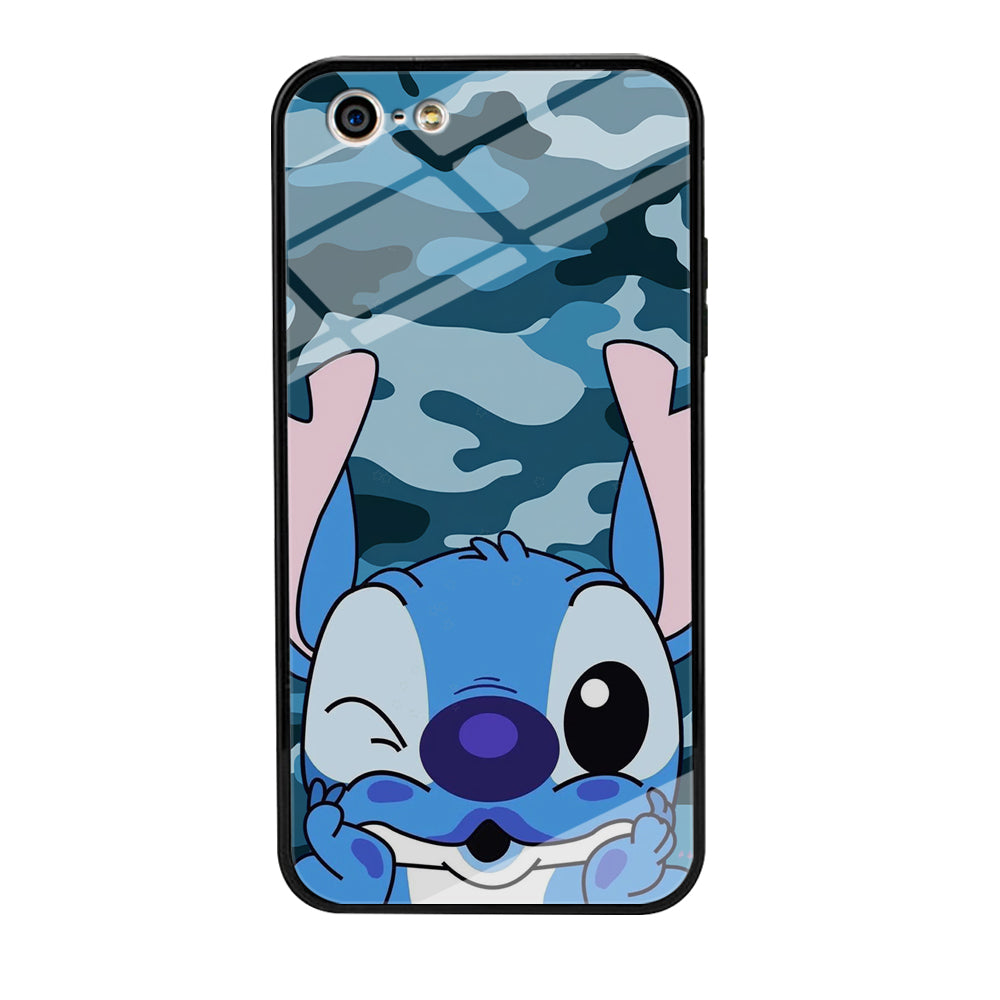 Stitch Blue in Camouflage iPhone 5 | 5s Case