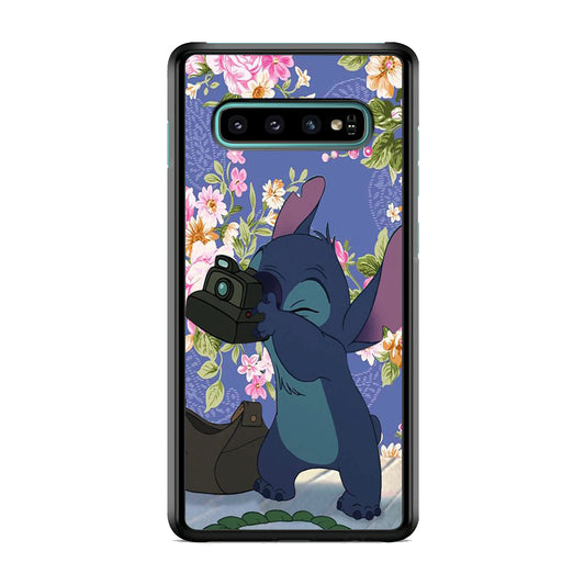 Stitch Fotographer Samsung Galaxy S10 Plus Case