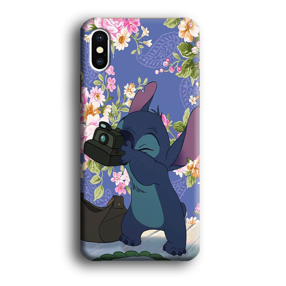 Stitch Fotographer iPhone X Case