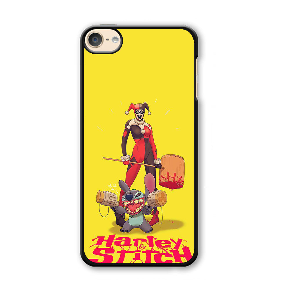 Stitch Harley Stitch Meme iPod Touch 6 Case - Carneyforia