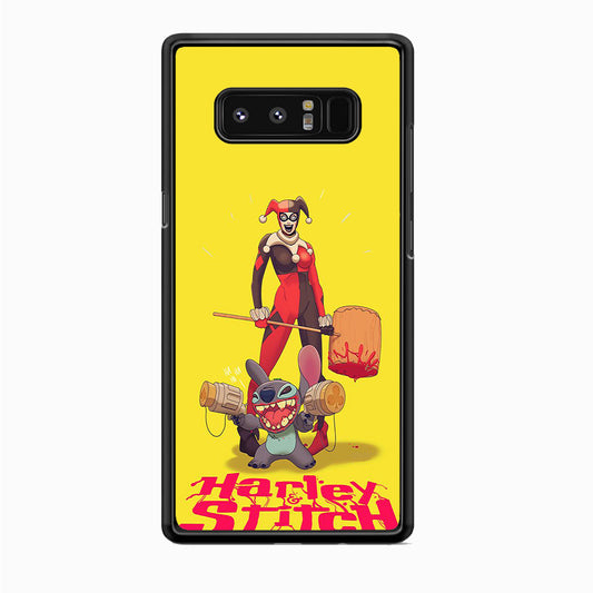Stitch Harley Stitch Meme Samsung Galaxy Note 8 Case