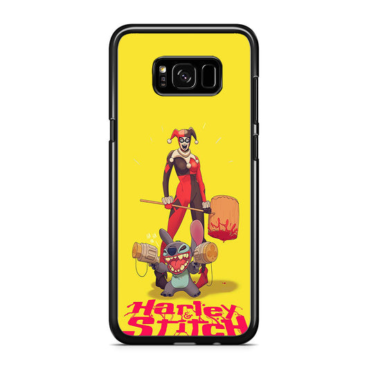 Stitch Harley Stitch Meme Samsung Galaxy S8 Case