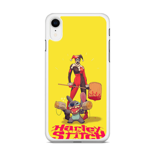 Stitch Harley Stitch Meme iPhone XR Case