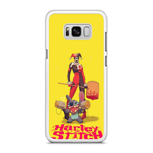 Stitch Harley Stitch Meme Samsung Galaxy S8 Plus Case