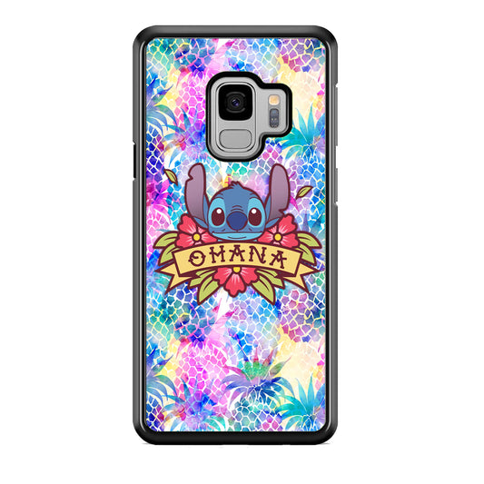 Stitch Ohana on Summer Samsung Galaxy S9 Case
