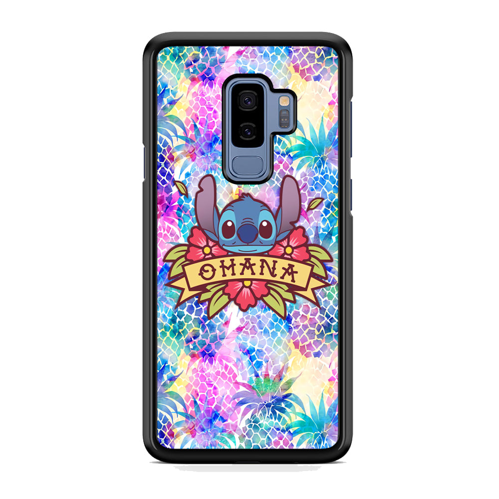 Stitch Ohana on Summer Samsung Galaxy S9 Plus Case