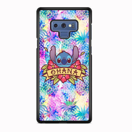 Stitch Ohana on Summer Samsung Galaxy Note 9 Case
