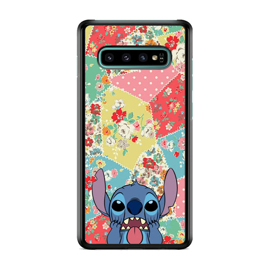 Stitch Ridicule Face Samsung Galaxy S10 Case