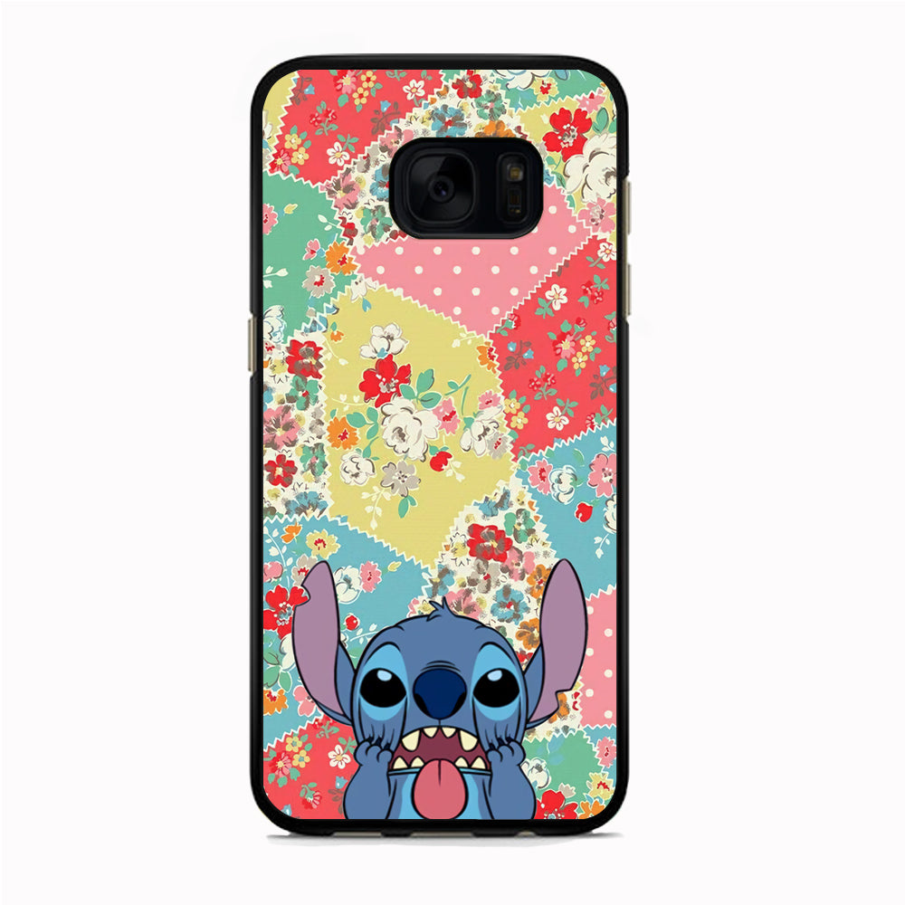 Stitch Ridicule Face Samsung Galaxy S7 Edge Case