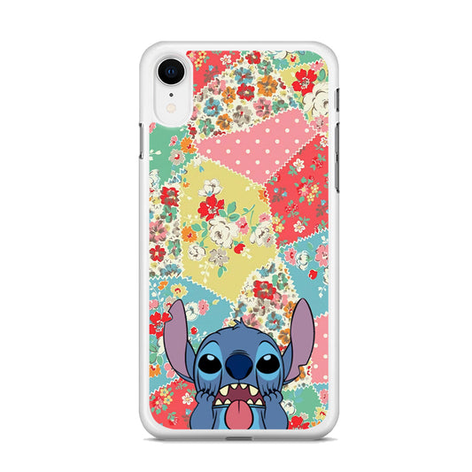 Stitch Ridicule Face iPhone XR Case