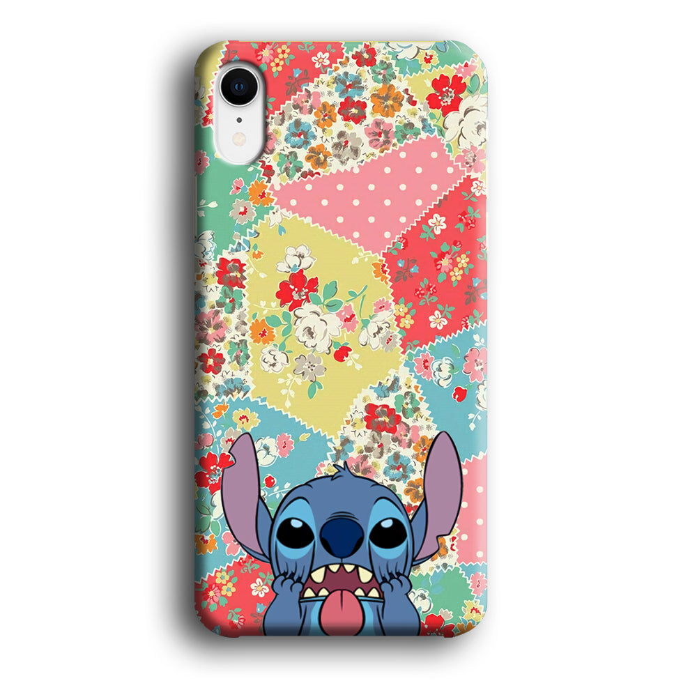 Stitch Ridicule Face iPhone XR Case
