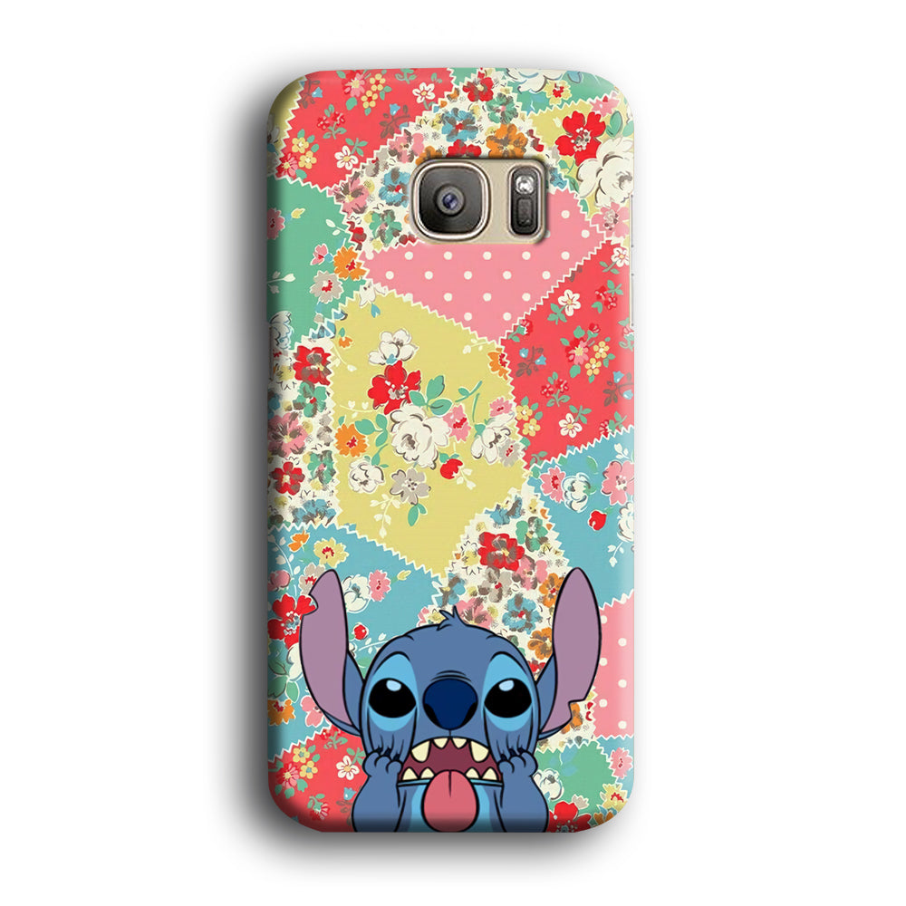 Stitch Ridicule Face Samsung Galaxy S7 Case
