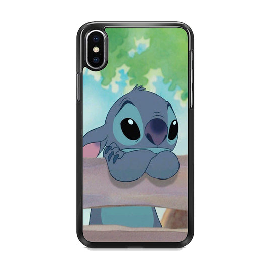 Stitch Sad Style iPhone XS Case