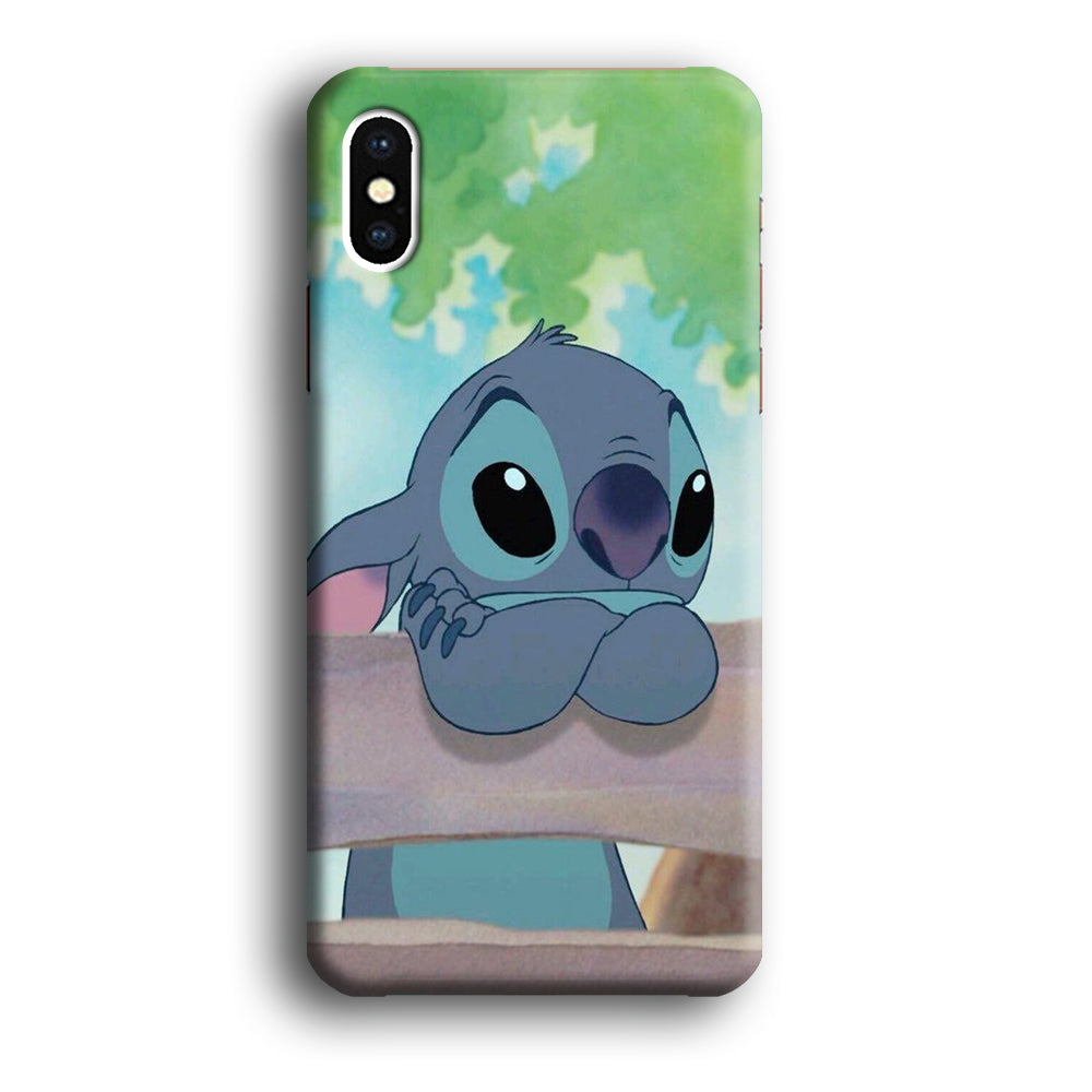 Stitch Sad Style iPhone X Case
