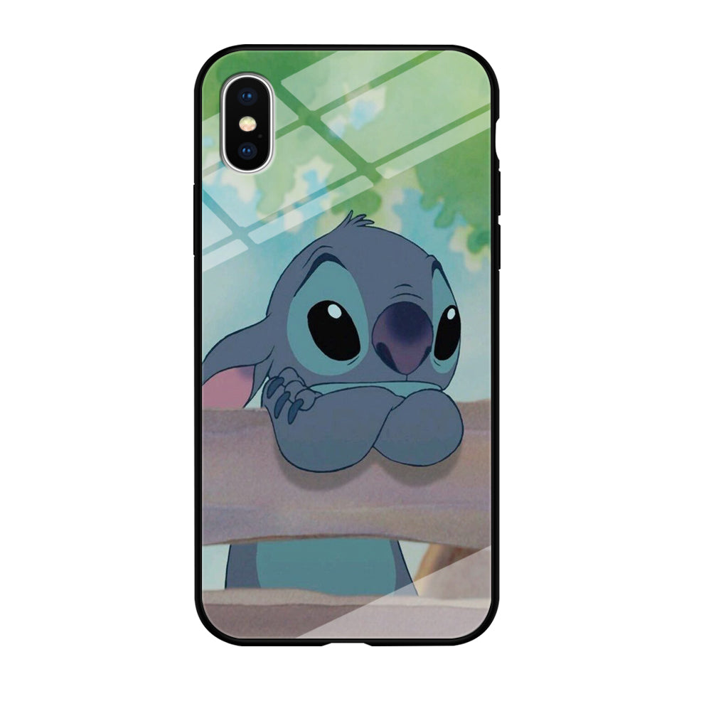 Stitch Sad Style iPhone X Case