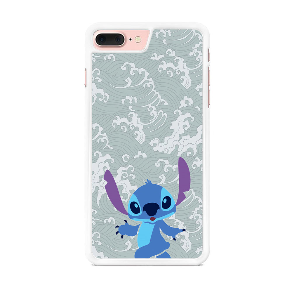 Stitch Walk on The Wave iPhone 7 Plus Case