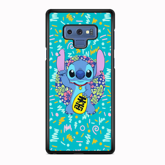 Stitch Welcome To The Ocean Samsung Galaxy Note 9 Case
