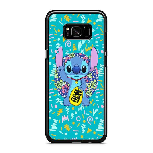 Stitch Welcome To The Ocean Samsung Galaxy S8 Case