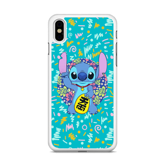 Stitch Welcome To The Ocean iPhone X Case
