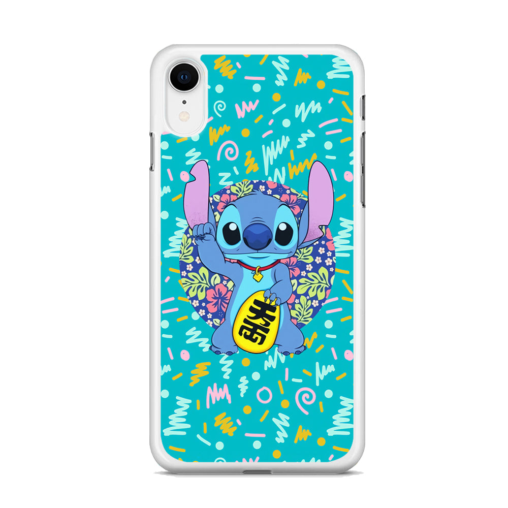 Stitch Welcome To The Ocean iPhone XR Case
