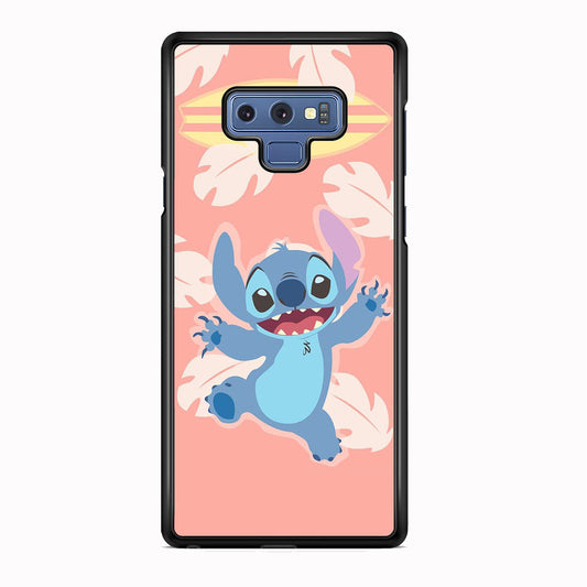 Stitch With Surfing Board Samsung Galaxy Note 9 Case