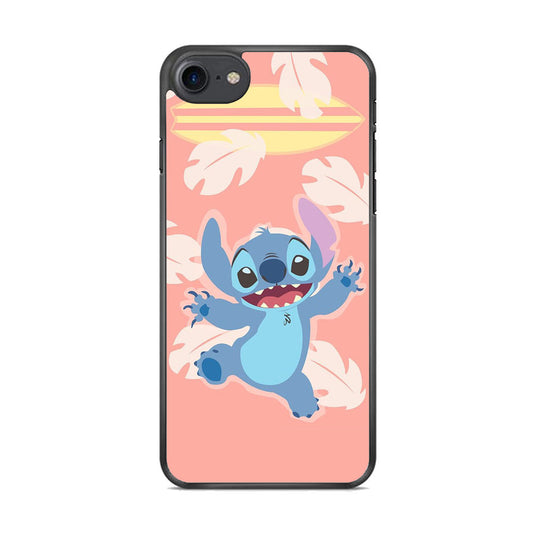 Stitch With Surfing Board iPhone 8 Case