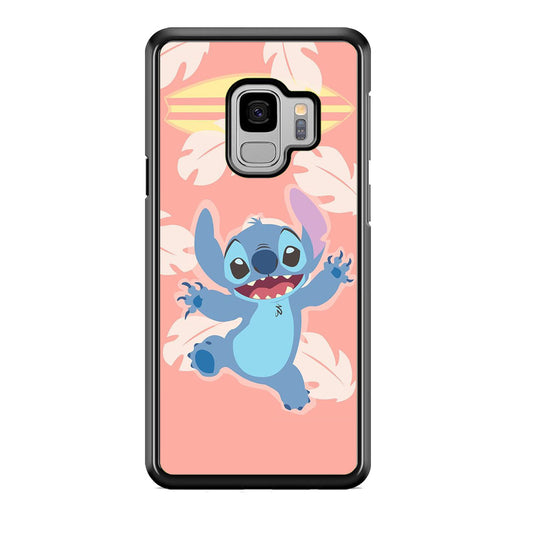 Stitch With Surfing Board Samsung Galaxy S9 Case